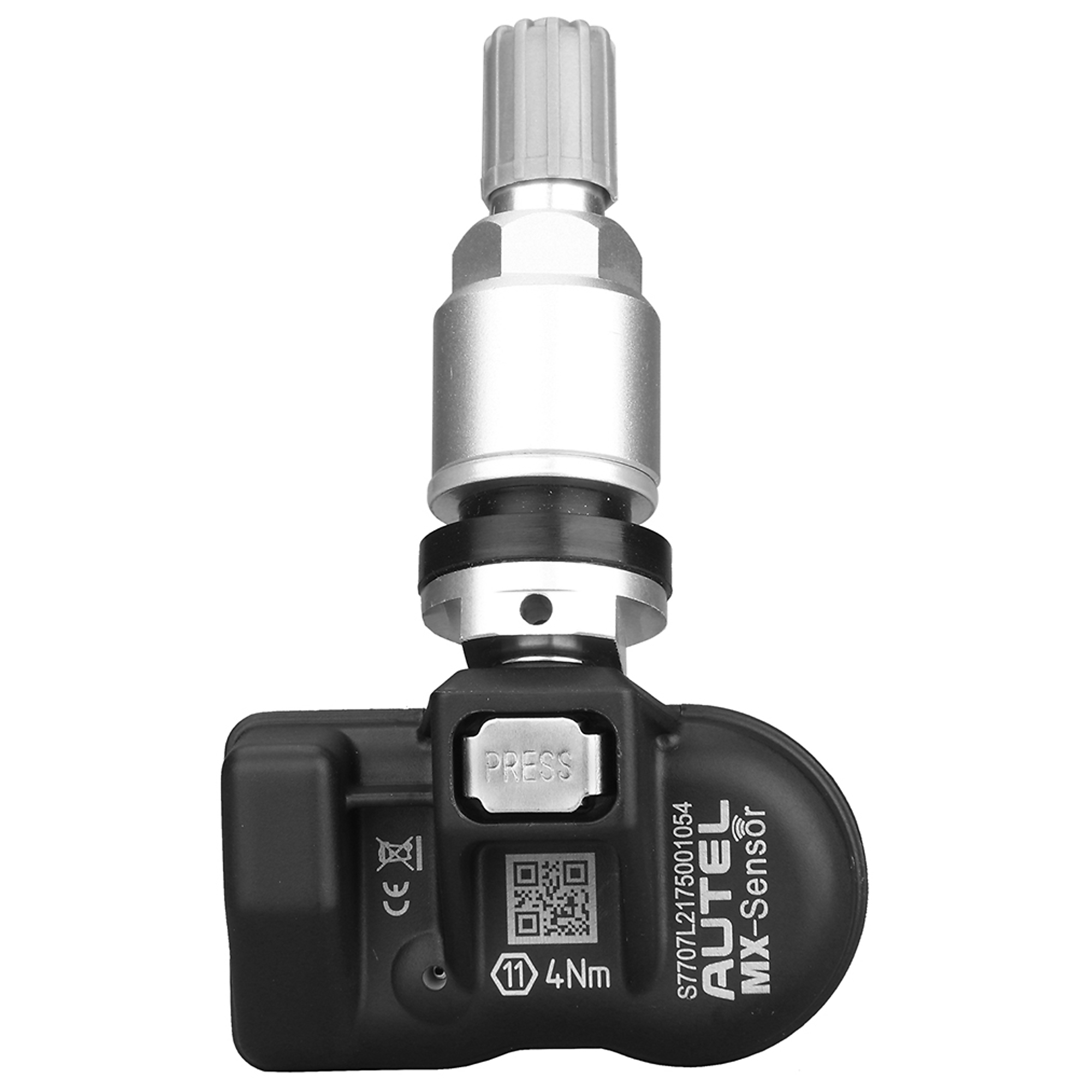 Autel MX-Sensor 1-Sensor — Programmable Universal TPMS, 315MHz/433MHz, Aluminum Valve Stem, Model# 1-SensorM